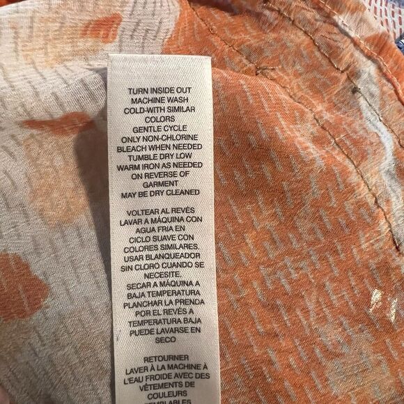 Chicos Women’s Top Sz 2 Large Sheer Sequin - Picture 5 of 6